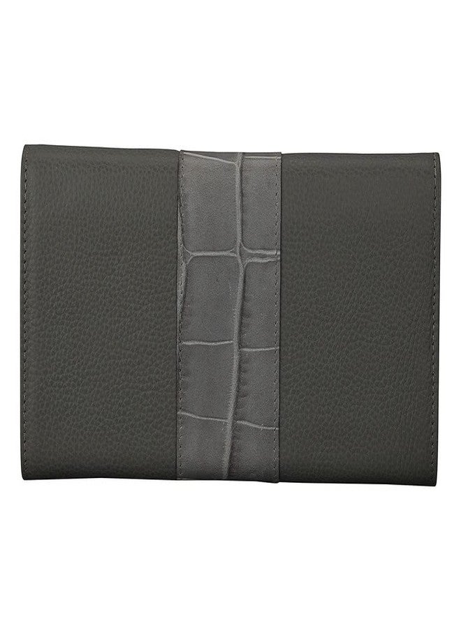 Adamis Leather Women's Wallet with Credit Card Holder W343 Grey - Image 2