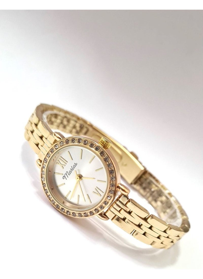 Tekno Trust Modern Design Women's Wristwatch, Zircon Stone, Minimal Design, Aesthetic, Steel Cord  - Image 5