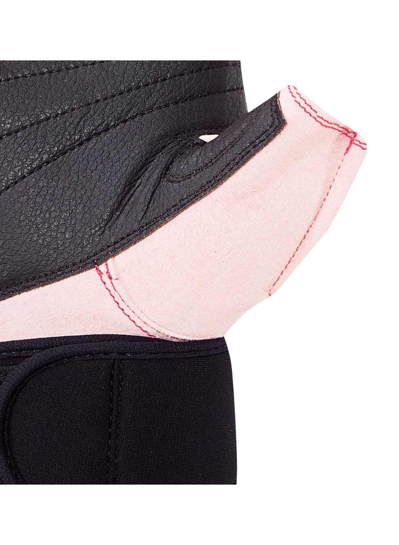 شيك قفازات رفع الأثقال النسائية البلاتينية من Schiek موديل 540 متوسطة الحجم - وردية - Image 5