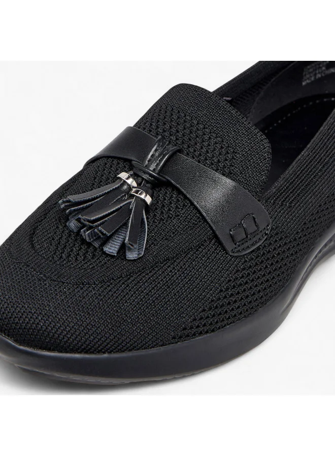 Flora Bella By Shoexpress Women Tassel Detail Slip-On Loafers