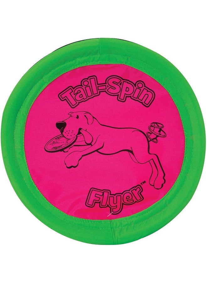 Booda Tail-Spin Flyer 10" Diameter Floppy Dog Frisbee (Pack of 2) - Image 1