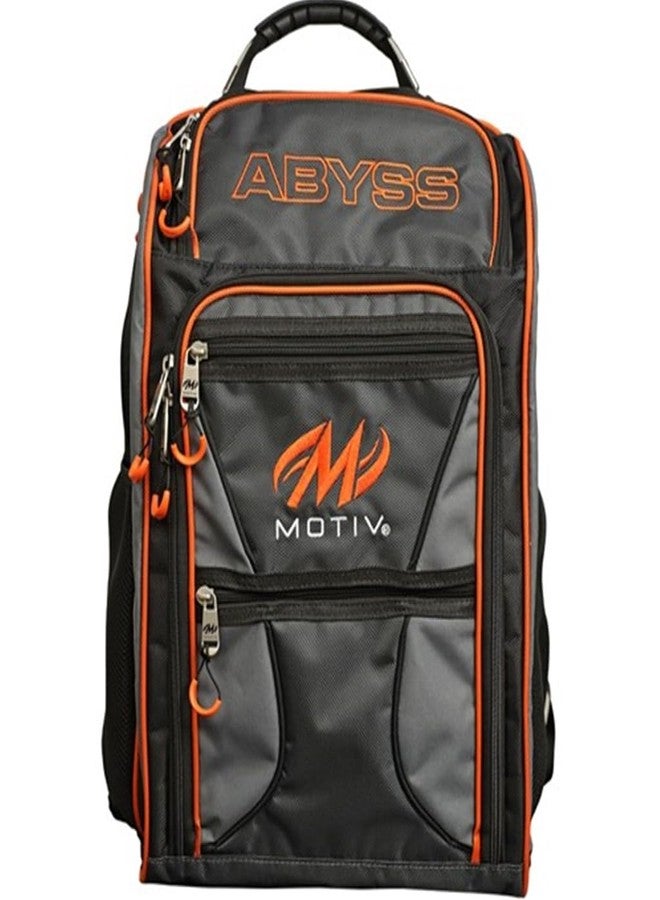 حقيبة ظهر MOTIV Abyss العملاقة باللونين الأسود والرمادي