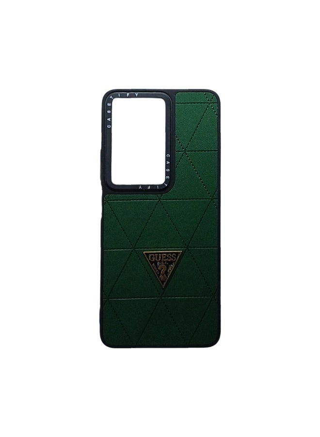 Phone Back Cover leather for Oppo A79 5G green - Image 1