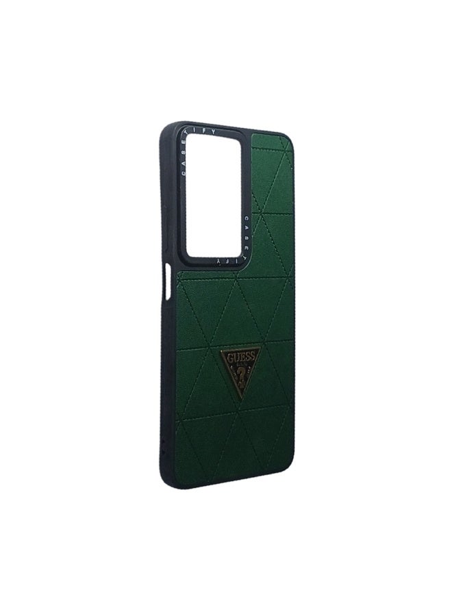 Phone Back Cover leather for Oppo A79 5G green - Image 2