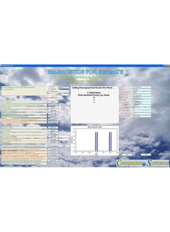 CS LABS CS LABS Data Recovery tool & software compatible with Seagate HDDs FW-FXR DfS FileChecker SATA - Image 5