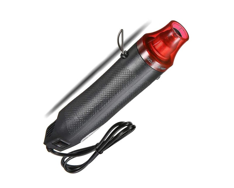PEACORA Handheld Mini Heat Gun, 300W Hot Air Gun Multi-Function Electrical Heat Tool for for DIY Embossing, Shrink Wrapping, Drying Paint (300W) - Image 1