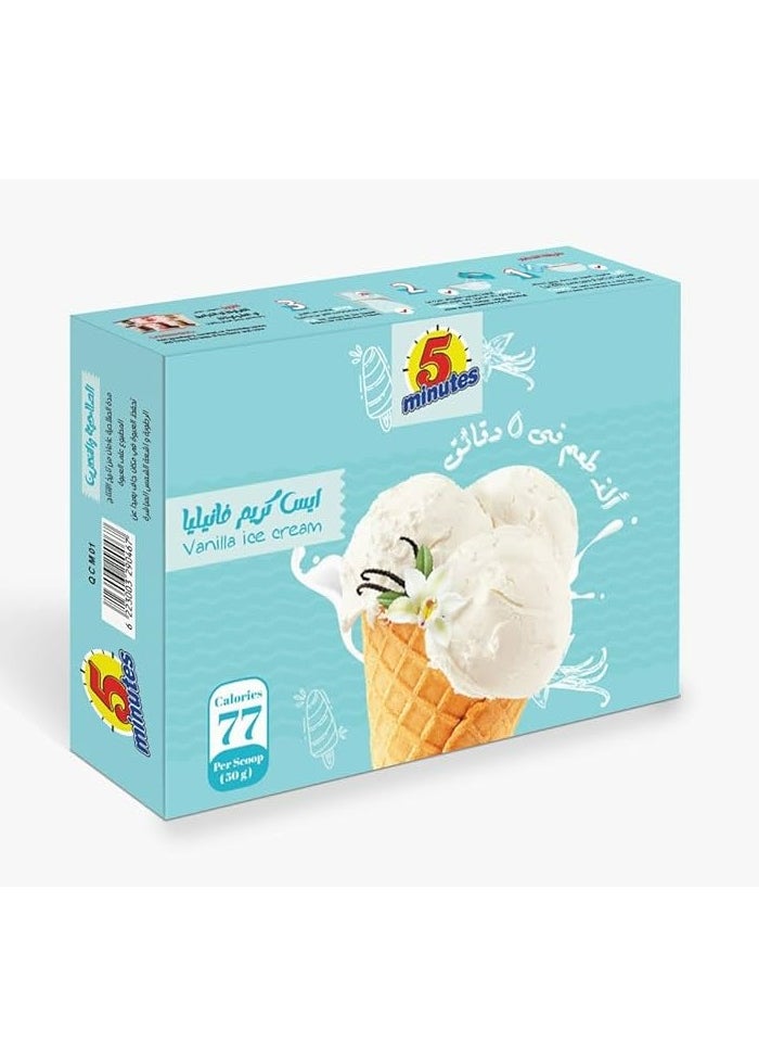5 minutes Vanilla Ice Cream Mix 75g 