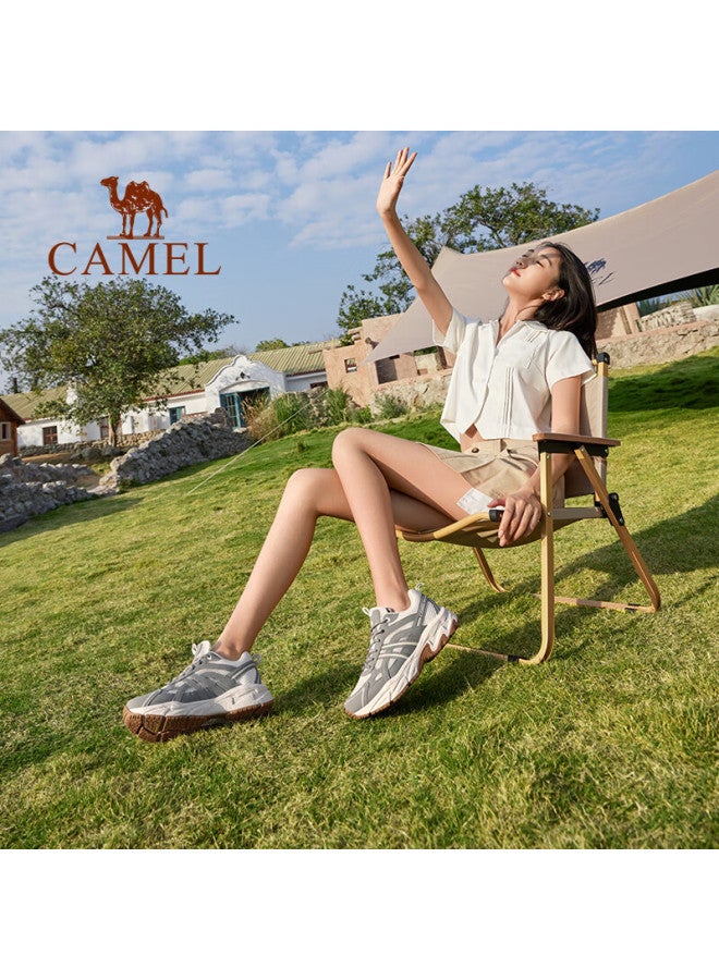camel Camel Outdoor Hiking Shoes Women's Men's Shock Absorbing Wear-resistant Casual Sports Climbing Shoes F24b693031 - Image 1