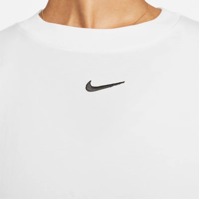 Nike white Women's Sportswear Essential T-Shirt Dress for Women | Best Price UAE