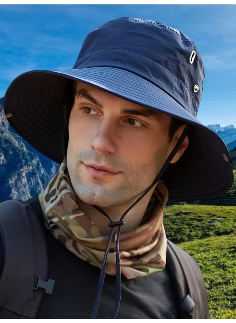 تيزجيلسين UV-Protected Waterproof Summer Safari Hat
