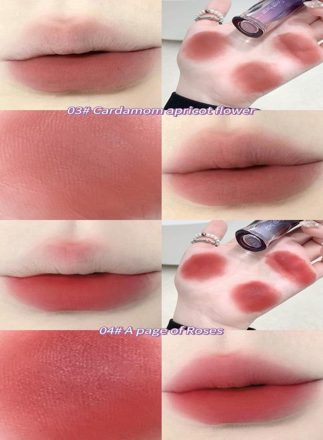 Gege Bear Soft Mist Silky Matte Lip Glaze | Rich Color with 24 Hour Stay | Perfect for Day to Night Wear | Flawless Finish Natural Glossy Shades for All Women - Image 4