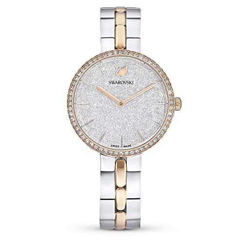 Swarovski Cosmopolitan Watch, Metal Bracelet, White, Rose Gold-Tone Finish - Image 1