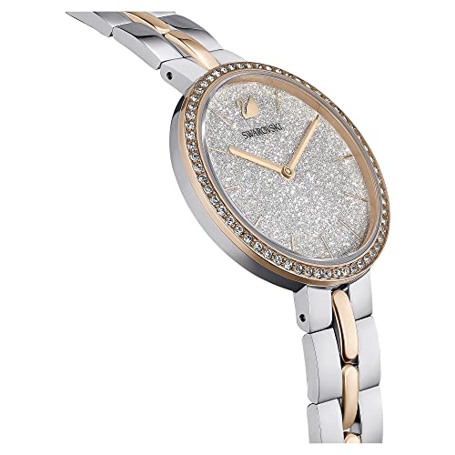 Swarovski Cosmopolitan Watch, Metal Bracelet, White, Rose Gold-Tone Finish - Image 5