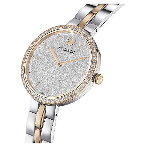Swarovski Cosmopolitan Watch, Metal Bracelet, White, Rose Gold-Tone Finish - Image 4