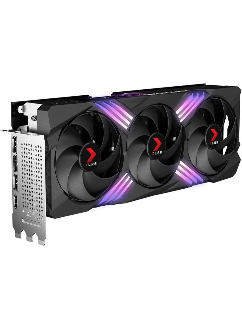 بي إن واي بطاقة الرسوميات GeForce RTX 4070 Ti 12GB XLR8 Gaming Verto Epic-X RGB ثلاث مراوح DLSS 3 - Image 4
