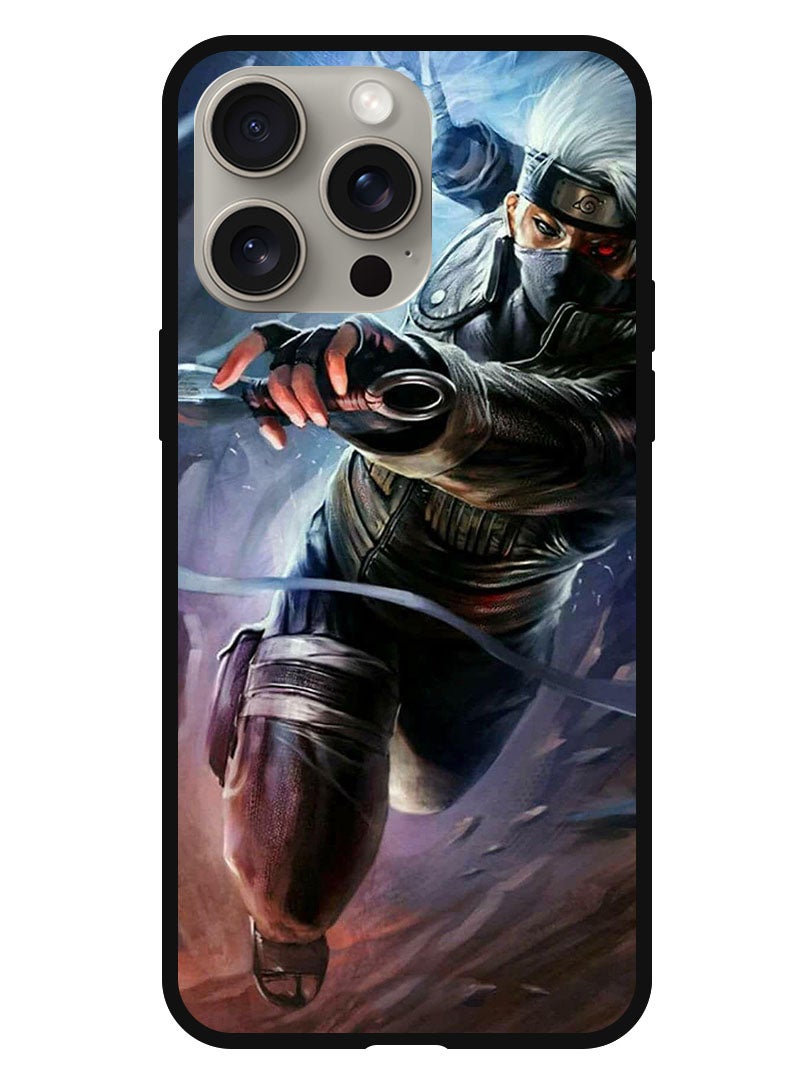 Theodor غطاء واقي مضاد للخدش ومقاوم للصدمات لجهاز iPhone 15 Pro Max - الأنمي ناروتو 1 - Image 1