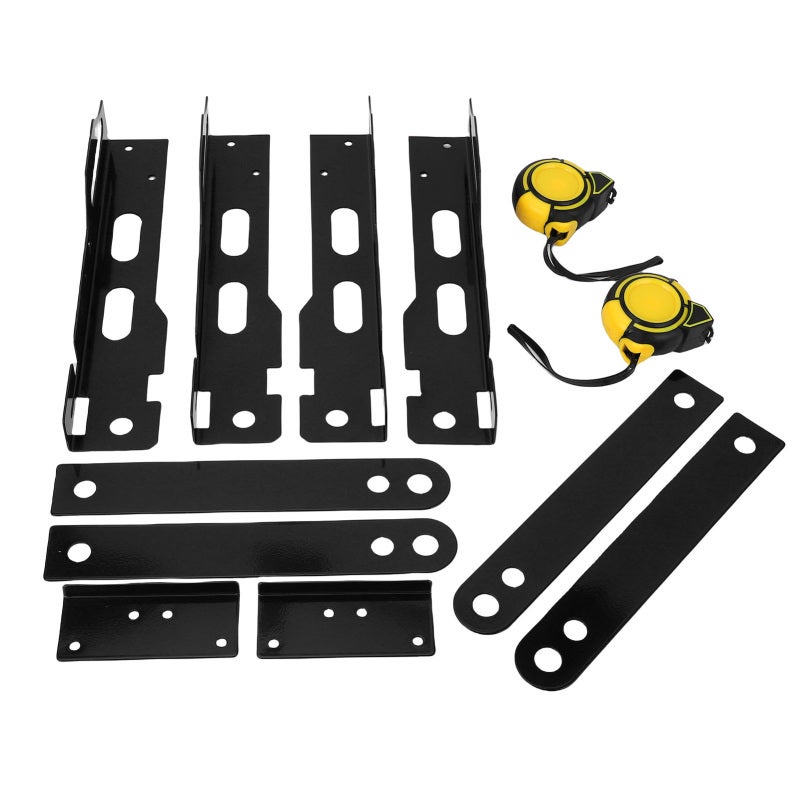 Wheel Alignment Tool: 14mm & 16mm Nut Fit - Quick Calibration Without Brake Caliper Removal, Enhanced Compatibility for Trucks, SUVs & Cars, Sturdy Iron Build With 2 Tape Measures for Easy Vehicle Whe - Image 2
