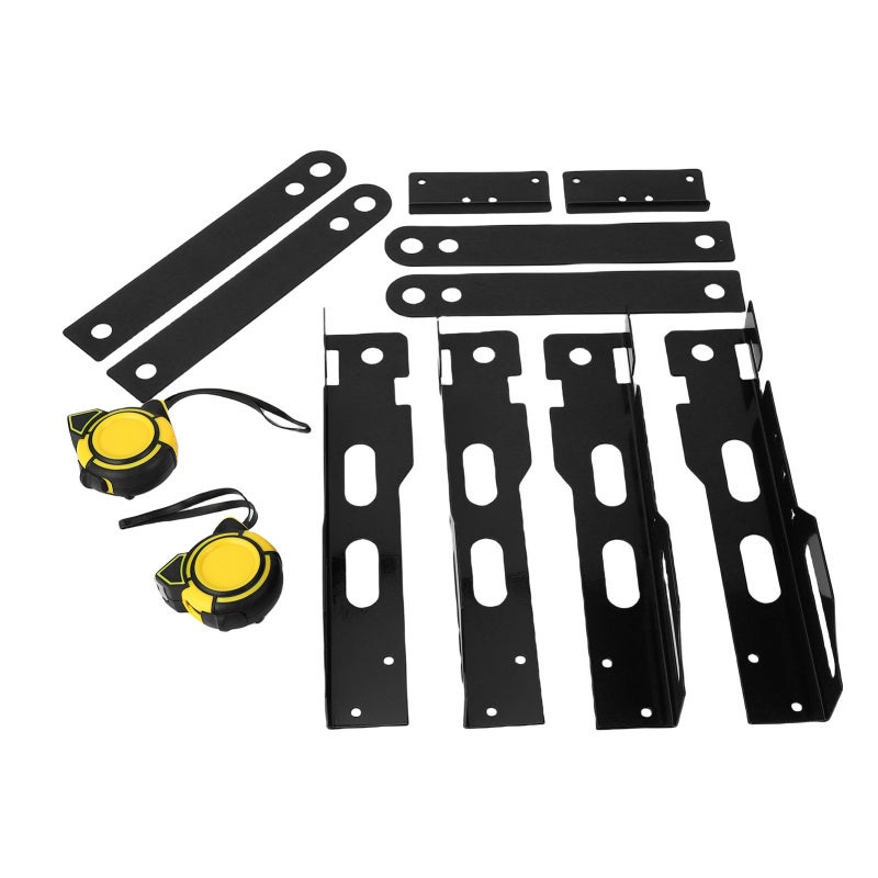 Wheel Alignment Tool: 14mm & 16mm Nut Fit - Quick Calibration Without Brake Caliper Removal, Enhanced Compatibility for Trucks, SUVs & Cars, Sturdy Iron Build With 2 Tape Measures for Easy Vehicle Whe - Image 4