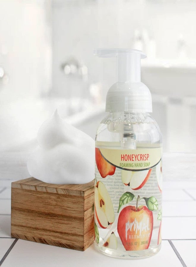 Primal Elements Nourishing Honeycrisp Foaming Hand Soap, Gentle Hand Wash for Softer and Cleaner Hands, Washes Away Dirt - 9.5 FL OZ - Image 2