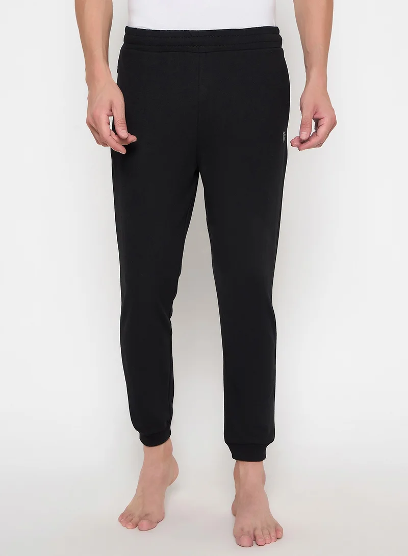 John Players John Players Joggers in Black - Cotton