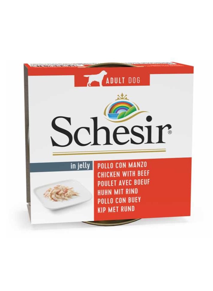 2pcs Dog Wet Food-Chicken Fillets With Beef 150gx2