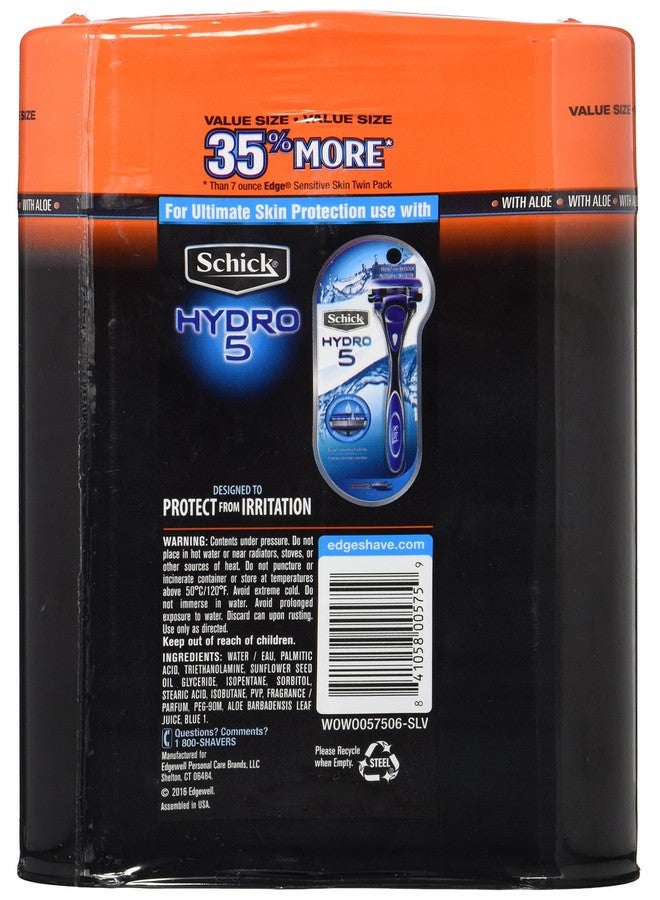 Edge Shave Gel Sensitive Skin With Aloe 9.5 Oz 3 Pack - Image 2