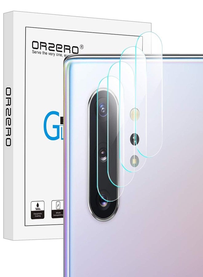 Orzero (4 Pack) Camera Lens Protector Compatible for Samsung Galaxy Note 10, Note 10 Plus, Protector de Cámera 5G(2019) Flexible Glass, (Willow Glass), 2.5D HD Anti-Scratch Bubble-Free - Image 1