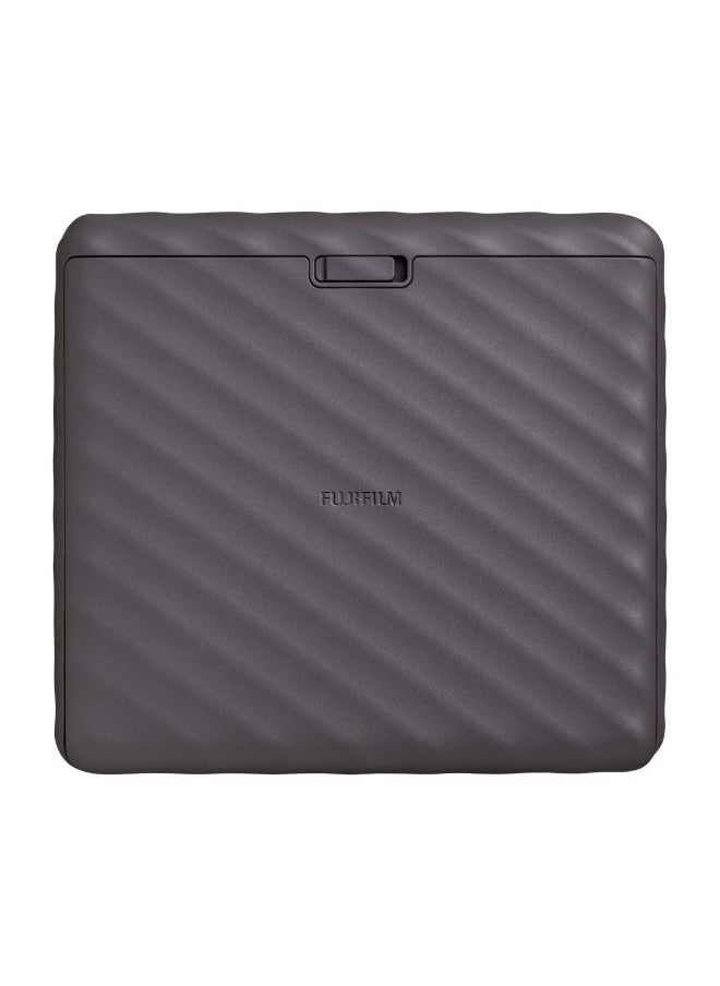 FUJIFILM طابعة إنستاكس لينك واسعة للهواتف الذكية باللون الرمادي  - Image 3