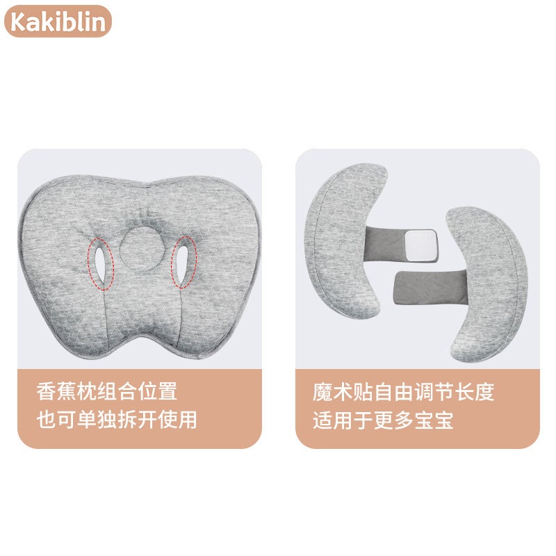 Kakiblin Jacquard Cotton Head Support Pillow for Babies - Breathable Infant Bed Pillow - Image 4