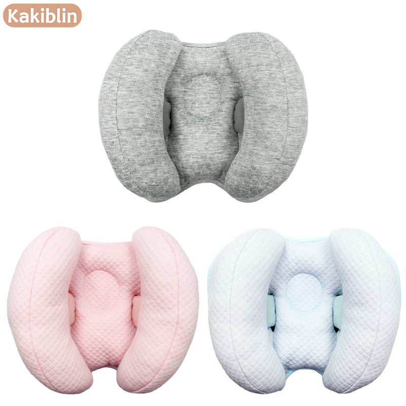 Kakiblin Jacquard Cotton Head Support Pillow for Babies - Breathable Infant Bed Pillow - Image 5
