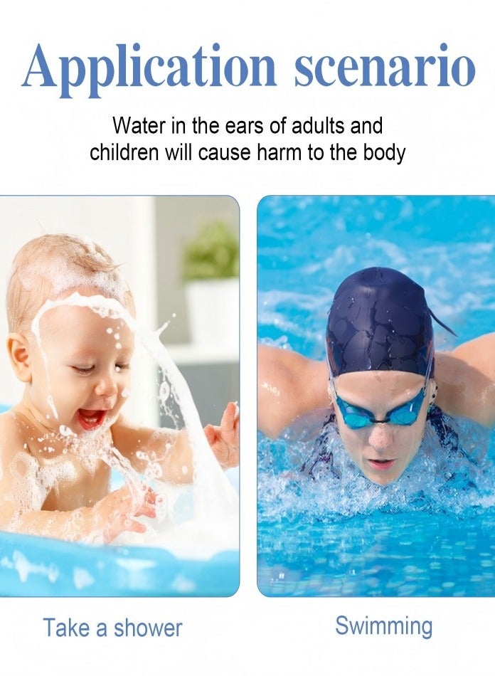 Healife Waterproof Ear Protection Stickers (60pcs), for Showering & Swimming - Image 4