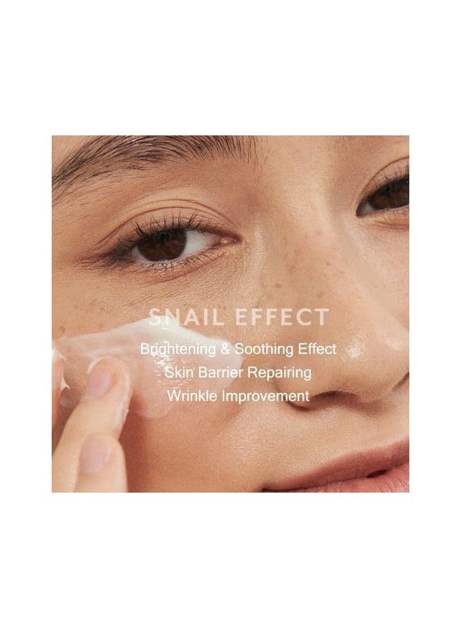 MIZON Snail Repair Cream Face Moisturizer with Snail Mucin Extract All in One Snail Repair Cream Recovery Cream Korean Skincare Wrinkle and Blemish Care - Image 3