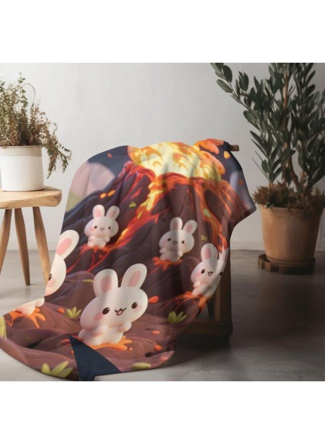 general Baby and children's cartoon flannel thin blanket (warm and comfortable, suitable for sleep, game use) 70cm*100cm - Image 5