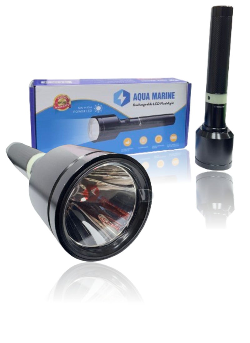 أكوا مارين كشاف LED قابل للشحن أكوا مارين (5 وات عالي الأداء)  - Image 1