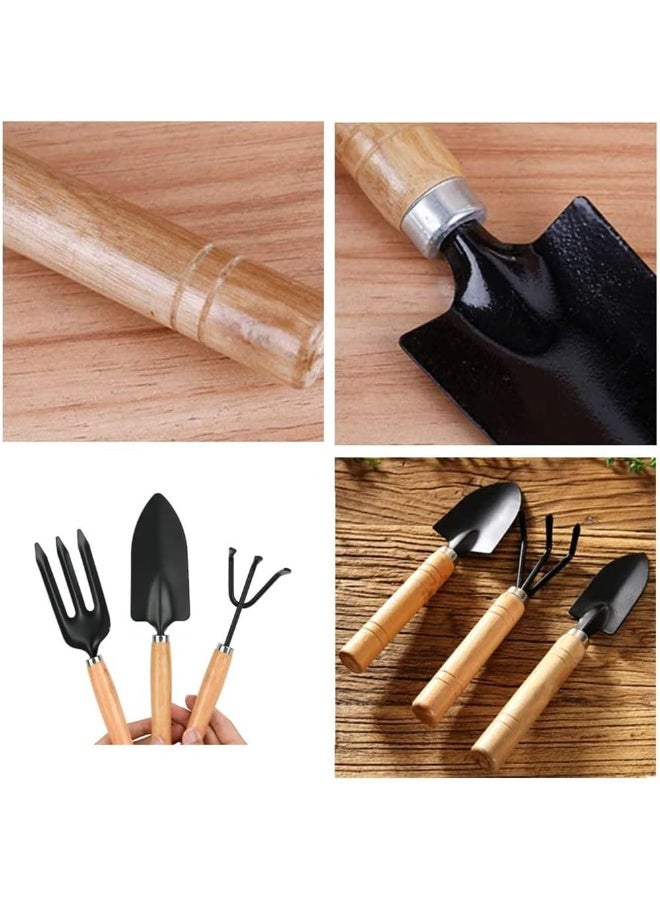 JZS Garden Tools Set Potted Plant Tools Small Shovel Flower Shovel Four Piece Suit Gardening Planting Tool Digging Flowers Grow Flowers Household Gardening Shovel,3PCS - Image 3