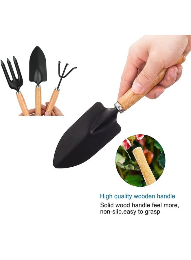 JZS Garden Tools Set Potted Plant Tools Small Shovel Flower Shovel Four Piece Suit Gardening Planting Tool Digging Flowers Grow Flowers Household Gardening Shovel,3PCS - Image 4