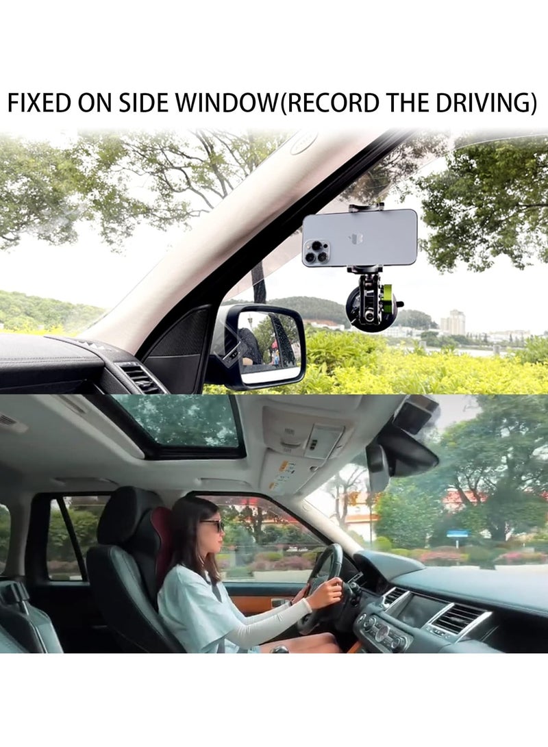 Car Phone Mount Video Recording Universal Magic Arm Suction Car Phone Holder - Image 4