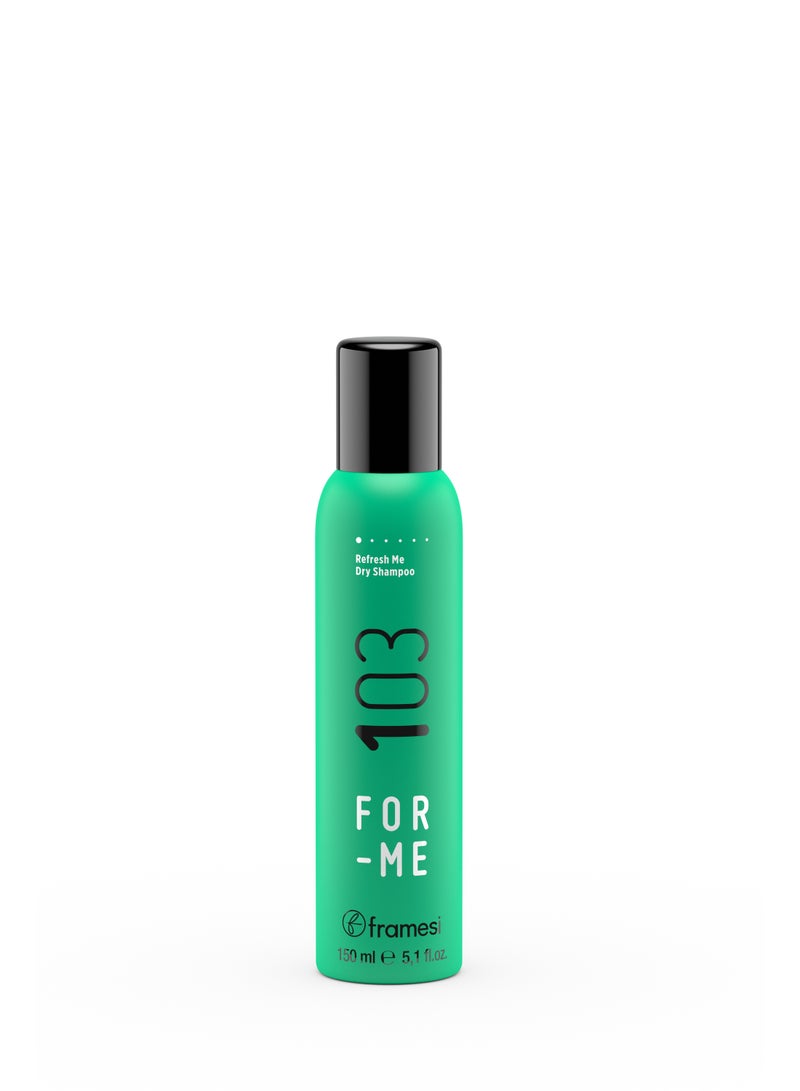 framesi FOR ME - 103 REFRESH ME DRY SHAMPOO 150 ML | Instant volume | TO CREATE, REVIVE, RAISE