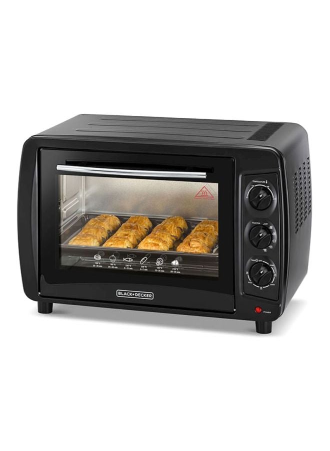 BLACK+DECKER Countertop Toaster Oven 1200W 35 L 1200 W TRO35RDG-B5 Black/Silver/Clear - Image 3