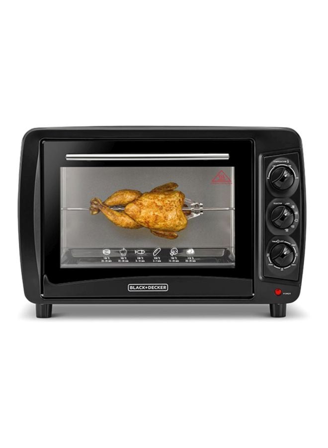 BLACK+DECKER Countertop Toaster Oven 1200W 35 L 1200 W TRO35RDG-B5 Black/Silver/Clear - Image 2