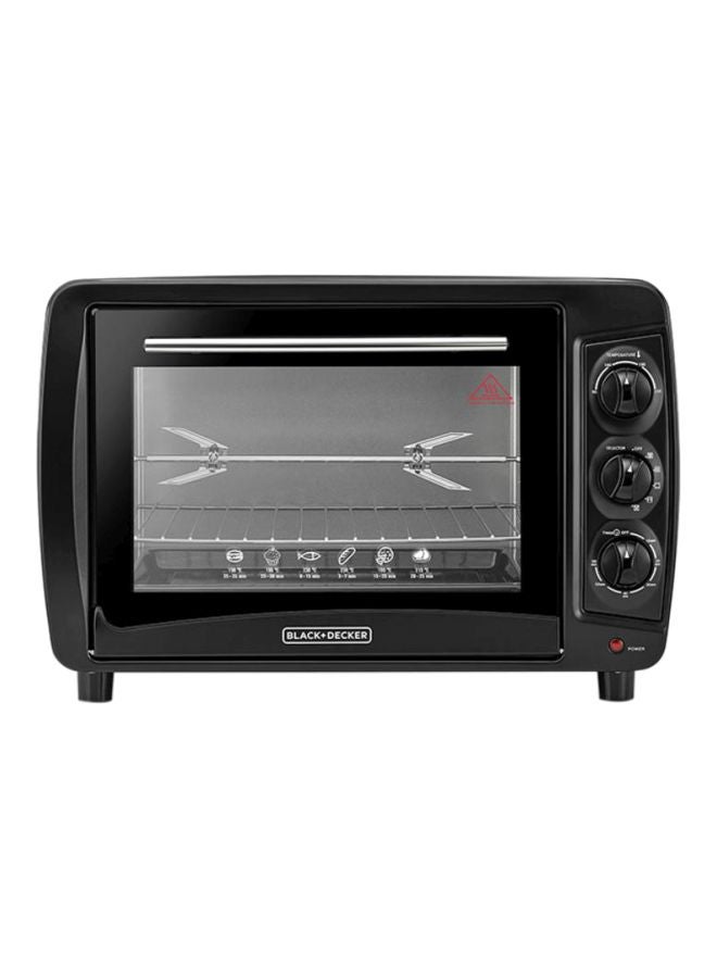 BLACK+DECKER Countertop Toaster Oven 1200W 35 L 1200 W TRO35RDG-B5 Black/Silver/Clear - Image 1