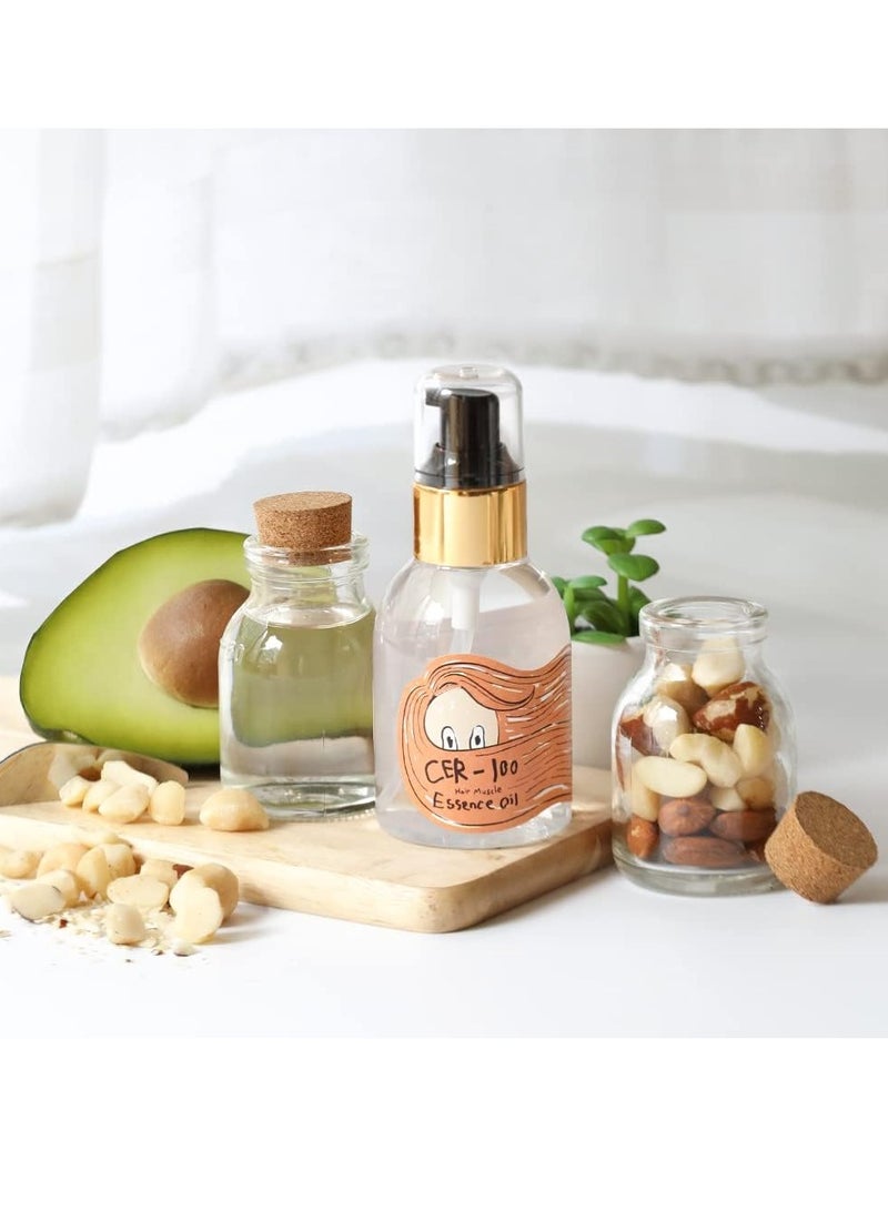 Elizavecca CER-100 Hair Muscle Essence Oil Leave-In Hair Treatment Oil |100ml - Image 4