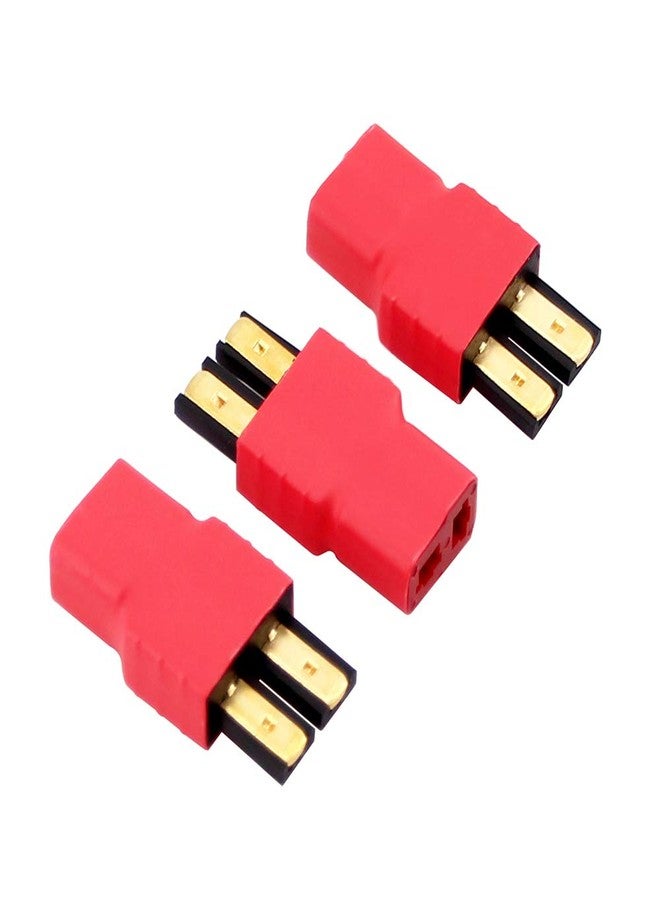 OliRC 3pcs T-Plug Style Female Connector Adapters (C63-3) - Image 2