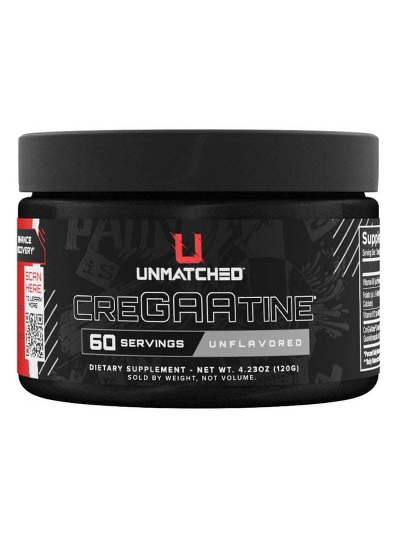 UNMATCHED Unmatched CreGAAtine 60 Servings 120g 