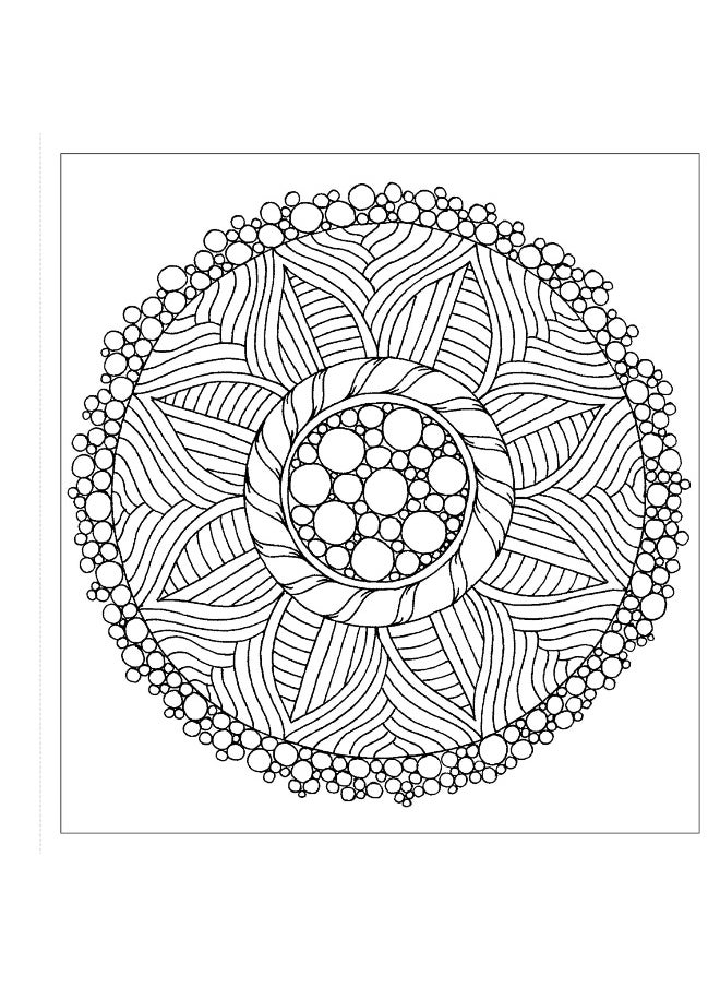 Zendoodle Colorscapes: Mindful Zendalas: Enchanting Swirls to Color & Display  - Image 4