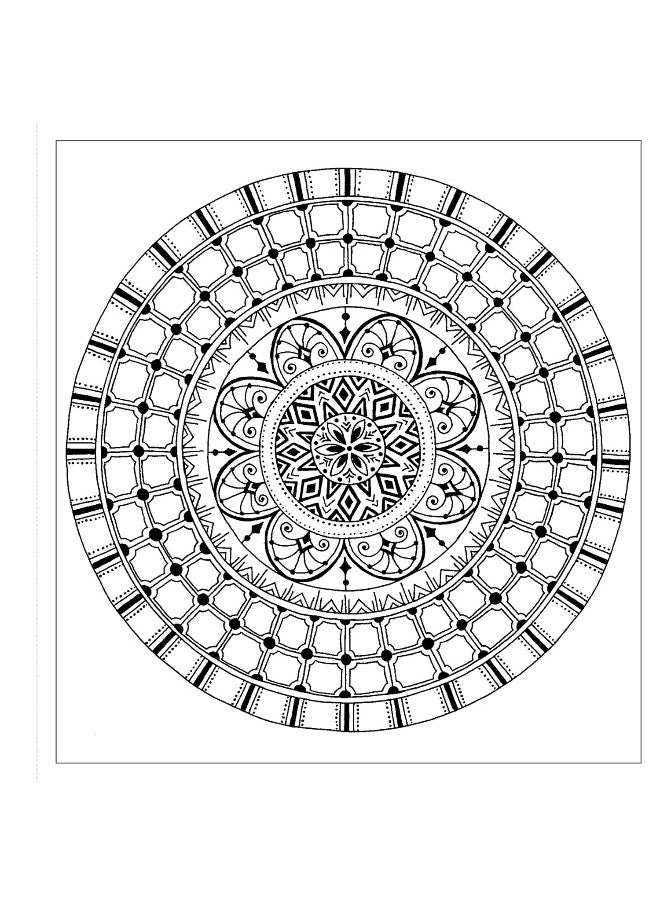 Zendoodle Colorscapes: Mindful Zendalas: Enchanting Swirls to Color & Display  - Image 2