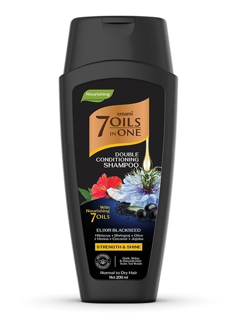 شامبو إكسير الحبة السوداء 7 زيوت في واحد، 200 مل