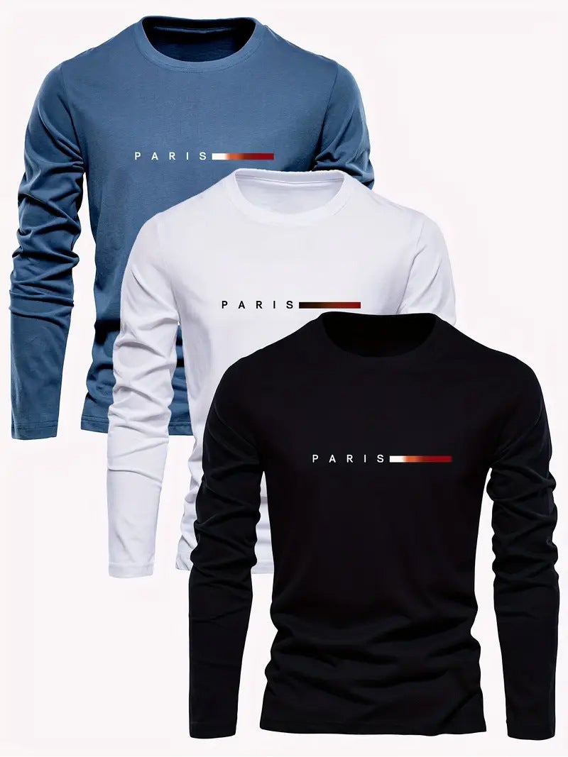 2024 Men'S T-Shirt Fashion Sports Camouflage Long-Sleeved Personalized Printed Men'S T-Shirt - Image 1