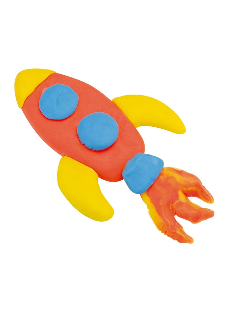 Bingo Doh 5 Pack Mini Play-Doh (Red, Orange, Yellow, Green, Brown) - Image 4