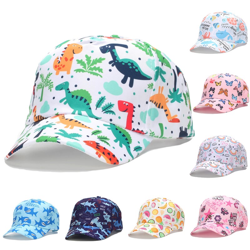 Children'S Cartoon Animal Hat Cap Cute Shark Whale Shade Baseball Cap Tide Cap - Image 2